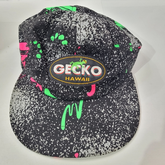 VINTAGE 90'S GECKO HAT MULCAP ADJUSTABLE - Picture 12 of 12